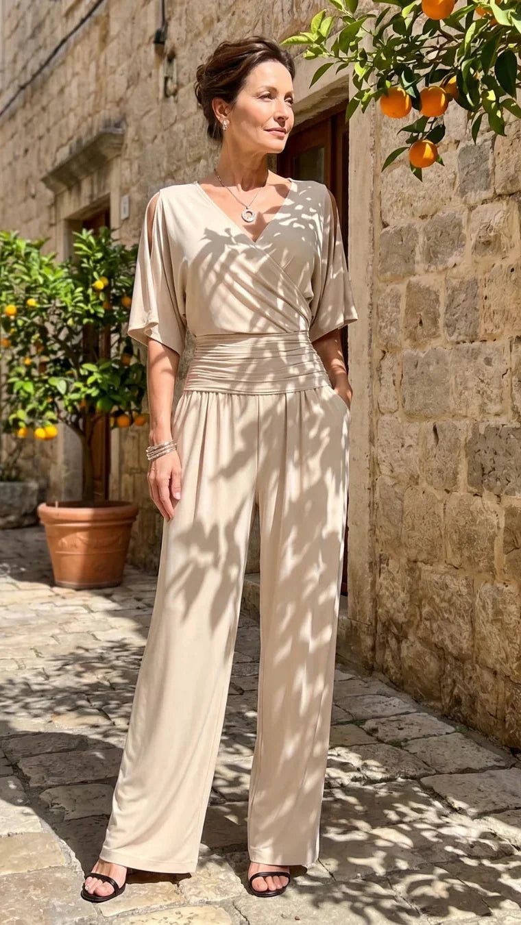 Nyxara | Mono Elegante de Hombros Descubiertos