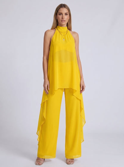 CLARA | CONJUNTO HALTER DRAPEADO