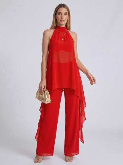 CLARA | CONJUNTO HALTER DRAPEADO