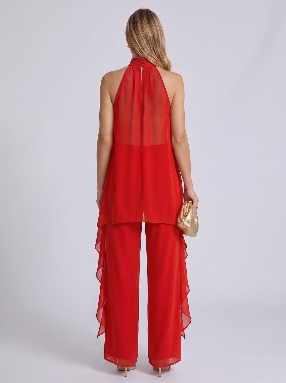 CLARA | CONJUNTO HALTER DRAPEADO