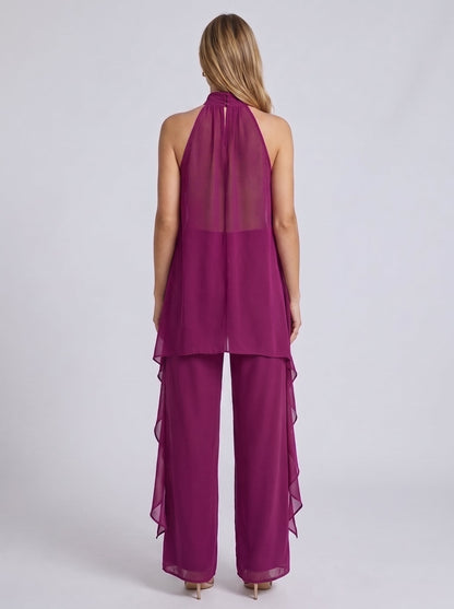 CLARA | CONJUNTO HALTER DRAPEADO