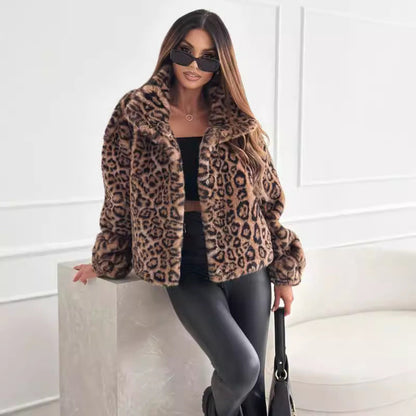 Leonor™ | Abrigo con Estampado de Leopardo