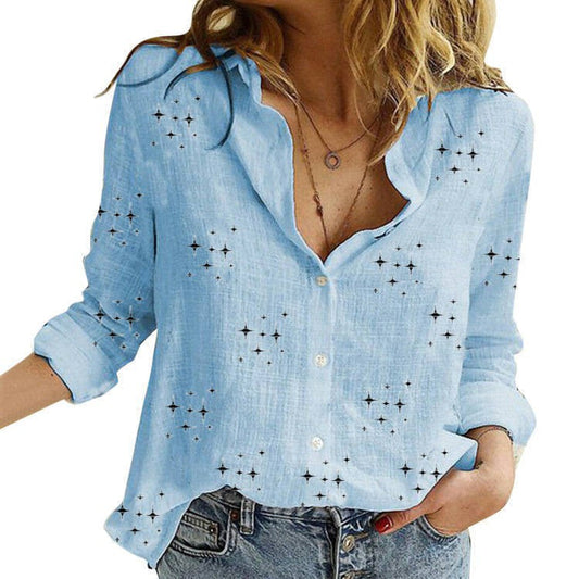 Quinn | Blusa Estampada Clásica