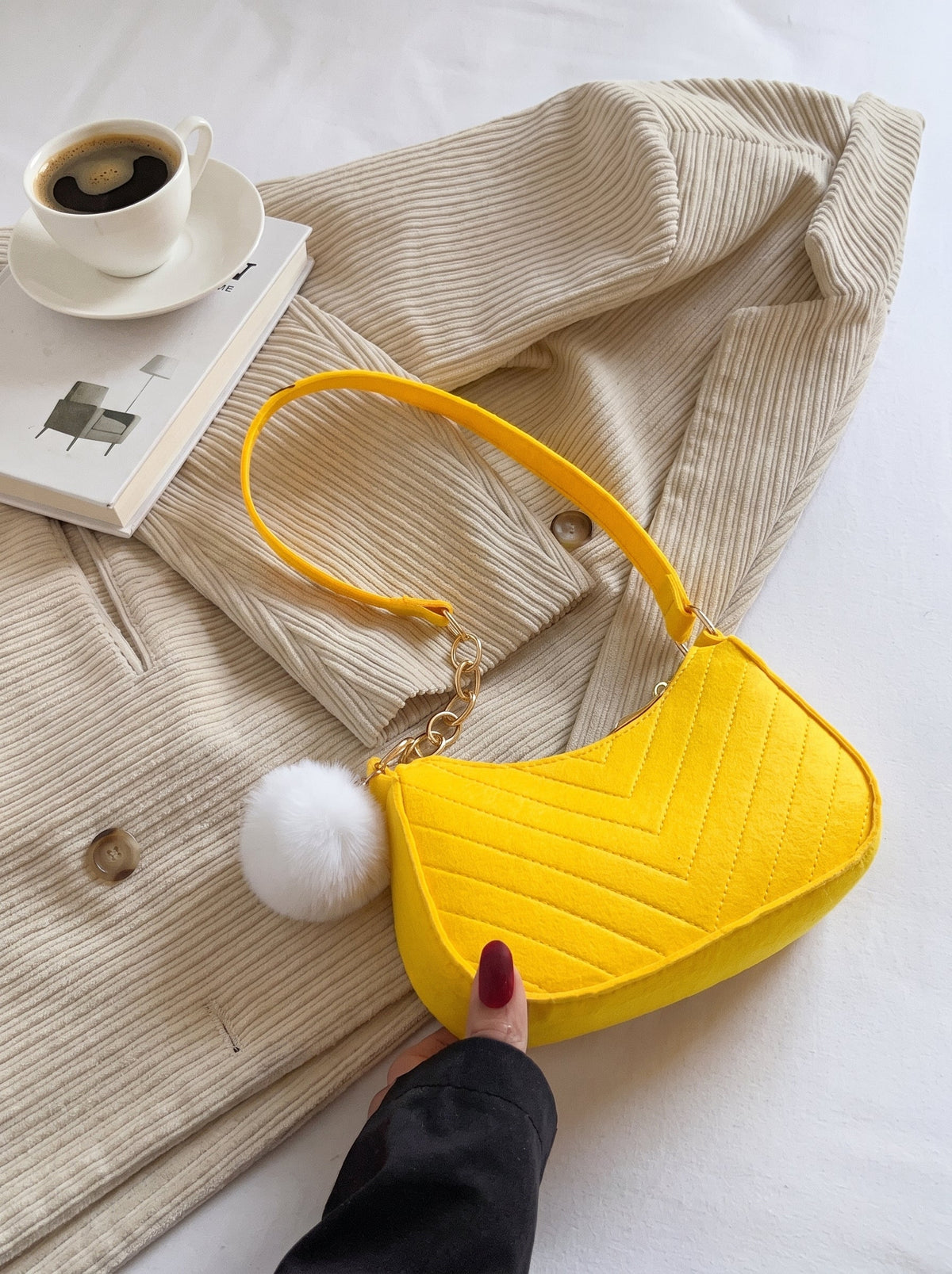 NOA | BOLSO MINI POMPÓN