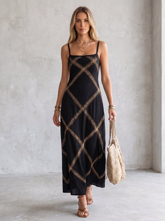 SAHARA | VESTIDO GEOMÉTRICO