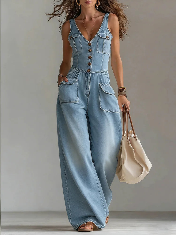 Sofía | Mono Denim Rilassato