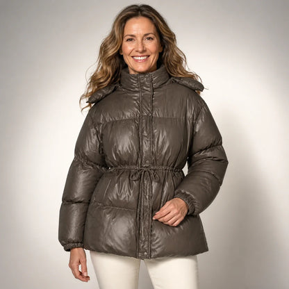 Consuelo™ | Abrigo Acolchado con Cinturón